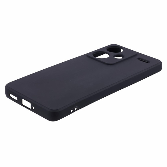 Telefontok a Xiaomi Redmi Note 13 Pro+, Silicone Lite, fekete