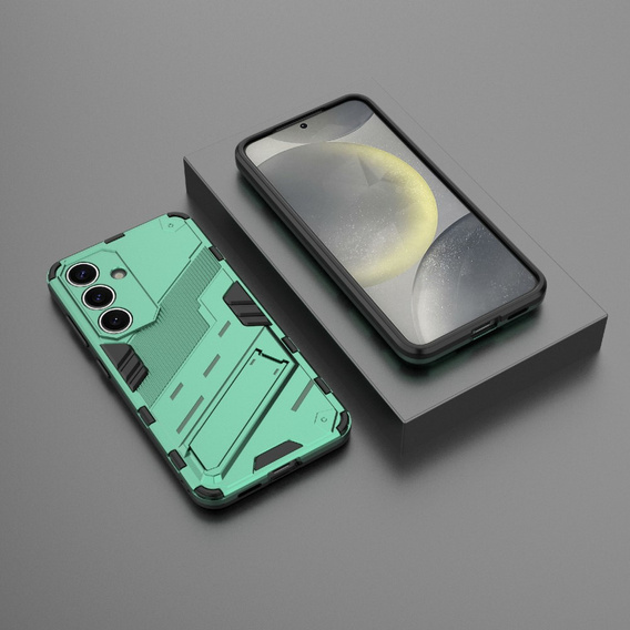 Tok Samsung Galaxy A36 5G, Military kickstand, zöld