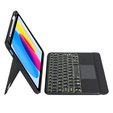 Tok + billentyűzet iPad 10.9 2022 10 GEN, keyboard Pen Slot, fekete