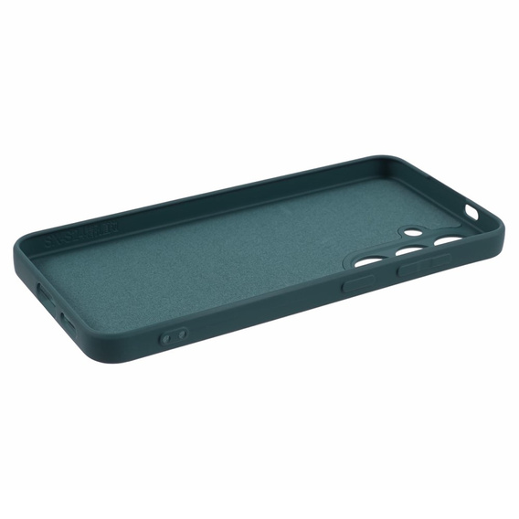 Telefontok a Samsung Galaxy S24+ Plus, Silicone Lite, sötétzöld