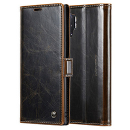 CASEME flip tok Samsung Galaxy Note 10 Plus, Waxy Textured, kávé
