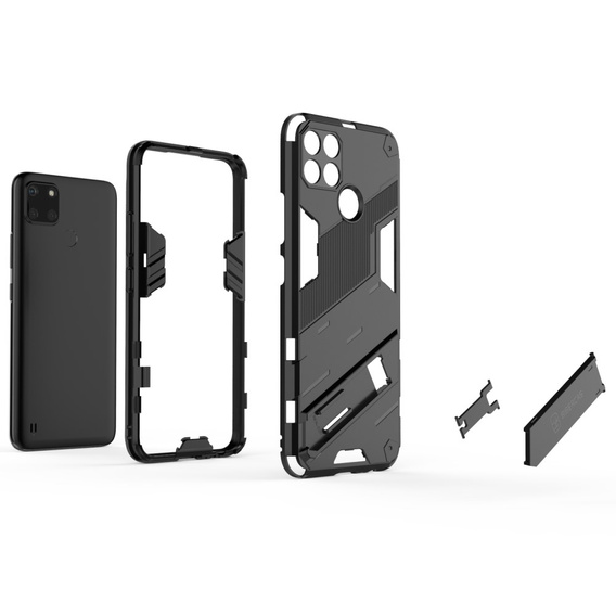 Tok Realme C21Y/C25Y, Military kickstand, kék