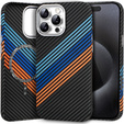 Tok iPhone 15 Pro, Carbon Fiber MagSafe, sötétkék