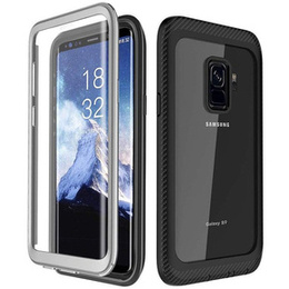 Tok Samsung Galaxy S9 készülékhez, Shockproof, fóliával, kék