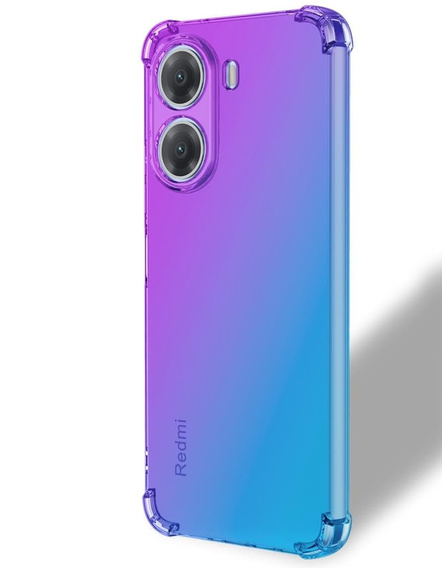 Tok Xiaomi Poco X7 Pro 5G, Gradient Dropproof, Lila / kék