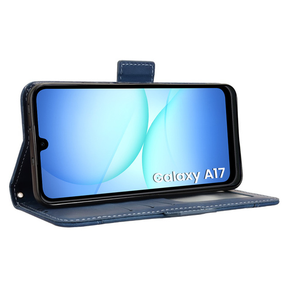 Flap tok Oppo Reno 14F, kártya slot, pénztárca, fekete