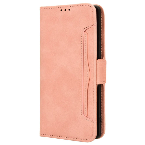 Pattintható tok a Infinix Note 40 Pro, Card Slot, rózsaszín