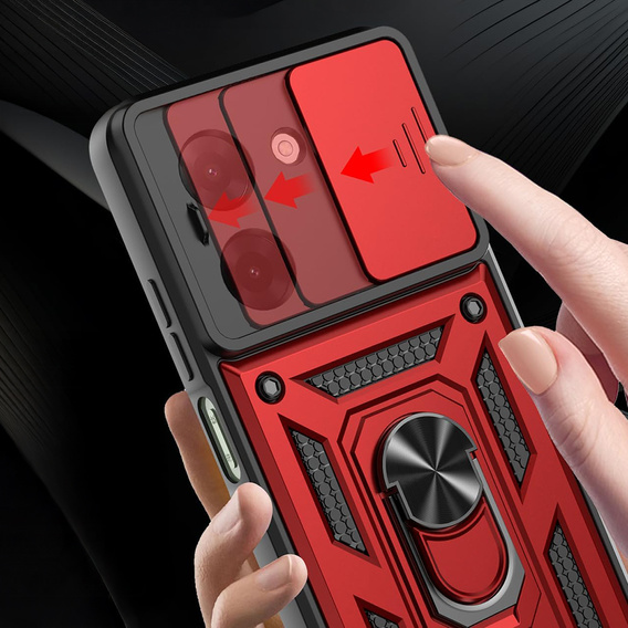 Telefontok a Xiaomi Redmi A5, CamShield Slide, piros