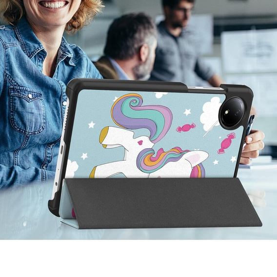 Tok Xiaomi Redmi Pad SE 8.7, Smartcase, unicorn