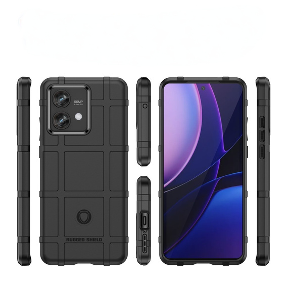 Telefontok a Motorola Edge 40 Neo, Rugged Shield, fekete