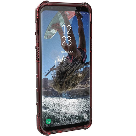 Urban Armor Gear Telefontok a Samsung Galaxy S9, Plyo, piros