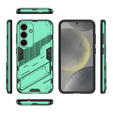 Tok Samsung Galaxy A36 5G, Military kickstand, zöld