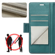 CASEME Litchi pénztárca flip tok Samsung Galaxy Z Fold7 5G számára