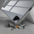 Tok Xiaomi Pad 6S Pro 12.4, Smartcase Hybrid, tolltartó résszel, szürke
