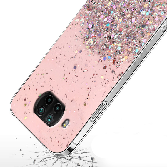 Telefontok a Xiaomi Mi 10T Lite 5G, Glittery, rózsaszín
