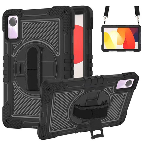 Tok Xiaomi Redmi Pad SE 11", Armoured Protective, fekete