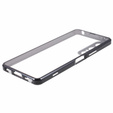 Tok Sony Xperia 1 V, Magnetic Dual Glass, fekete