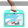 Gyermek tok Lenovo Tab M10 10.1 Gen 3 TB-328FU/TB-328XU, Cute Patterns, állvánnyal, zöld