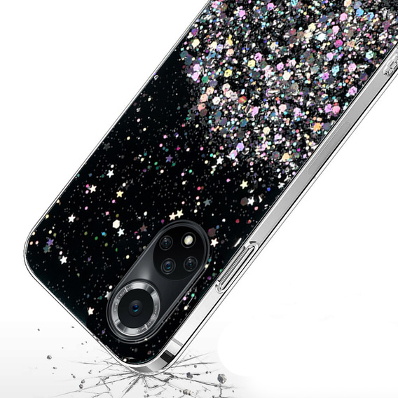 Telefontok a Huawei Nova 9, Glittery, fekete