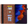 Tok Samsung Galaxy Tab S10 FE+ Plus, Classic, tolltartóval, fekete