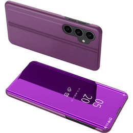Telefontok a Samsung Galaxy S23 FE, Clear View, lila