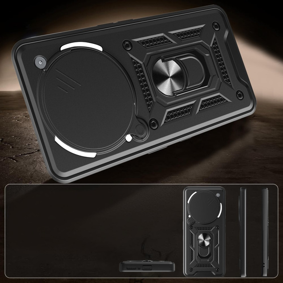 Telefontok a Nothing Phone 3A Pro, CamShield Slide, fekete