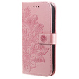 Pattintható tok a Xiaomi Redmi Note 13 5G, Mandala, rózsaszín rose gold