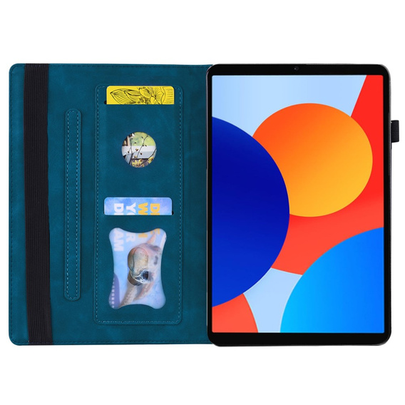 Tok Xiaomi Redmi Pad SE 8.7, Classic, tolltartóval, kék