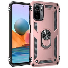 Páncélozott telefontok a Xiaomi Redmi Note 10/10S, Nox Case Ring, rózsaszín rose gold