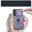 Tok Samsung Galaxy S20 FE, Military Magnet, MagSafe-hoz, lila