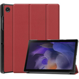 Tok Samsung Galaxy Tab A8 10.5 SM-X200 SM-X205, Smartcase, bordó