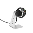 Alumínium USB dokkolóállomás a Garmin Fenix 7/7S/7X/6/6X/6S/6S készülékhez, ezüst színű