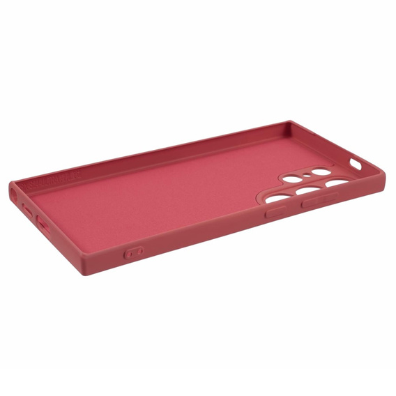 Telefontok a Samsung Galaxy S24 Ultra, Silicone Lite, piros