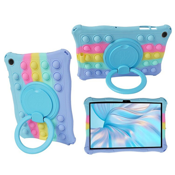 Gyermek tok Samsung Galaxy Tab A9, Bubble, többszínű