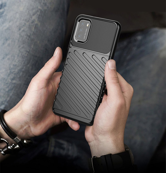 Telefontok a Xiaomi Poco M3, Thunder, fekete