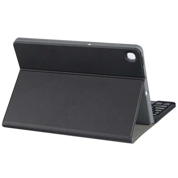 Tok + billentyűzet Samsung Galaxy Tab A8 10.5, Leather Pen Slot, fekete