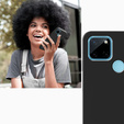 Telefontok a Realme C21Y / C25Y, Silicone Lite, fekete