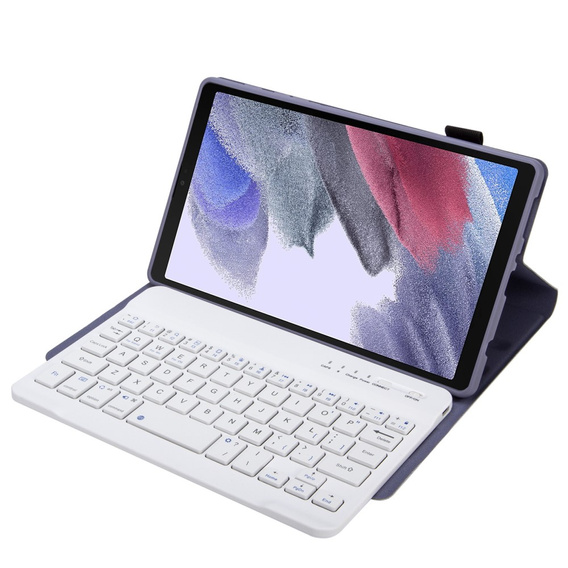 Tok + billentyűzet Samsung Galaxy Tab A7 Lite 8.7 T220 / 225, lila