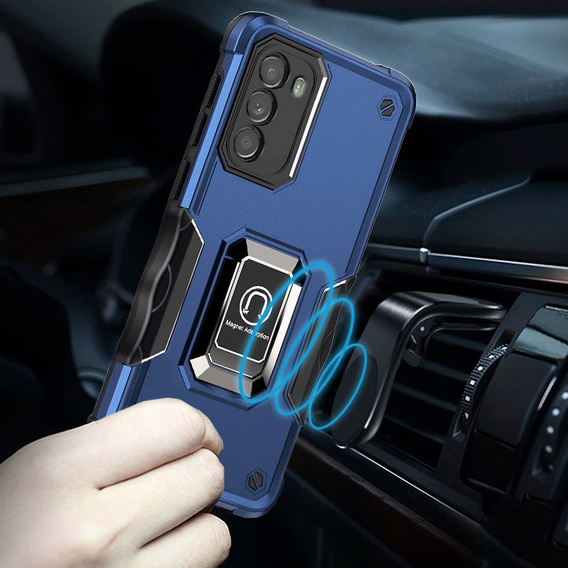 Telefontok a Motorola Moto G52 / G82 5G, Dual-Layer Armor, kék