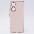 Tojás Oppo A58 4G, Glamour CamShield, rózsaszín rose gold