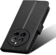 Pattintható tok a Realme 12 Pro 5G / 12 Pro+ 5G, Wallet Smart Magnet, fekete
