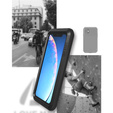 Love Mei Telefontok a iPhone 11, armored with glass, fekete