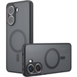 Tok Xiaomi Poco X7 Pro 5G-hoz, MagSafe, ERBORD Matt Case, fekete