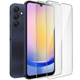 2x edzett üveg a Samsung Galaxy A25 5G, ERBORD 9H Hard Glass a képernyőn