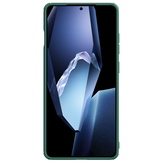 NILLKIN tok OnePlus 13R, Super Frosted Shield Case, zöld
