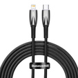 Baseus Glimmer USB-C és Lightning 20W 2m kábel iPhone-hoz