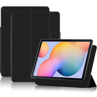 Tok Samsung Galaxy Tab S6 Lite Tri-fold, Magnetic smartcase, fekete