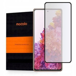 Mocolo Full Glue edzett üveg a következőkhöz Samsung Galaxy S20 FE, fekete keret