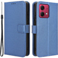 Flip tok Motorola Moto G84 5G-hez, Smart Magnet, kék