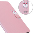 Tok iPad 10.2" 2021/2020/2019 (9/8/7 gen.), pánttal, animal, rózsaszín